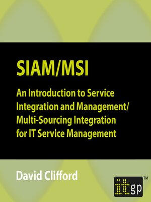 cover image of SIAM/MSI